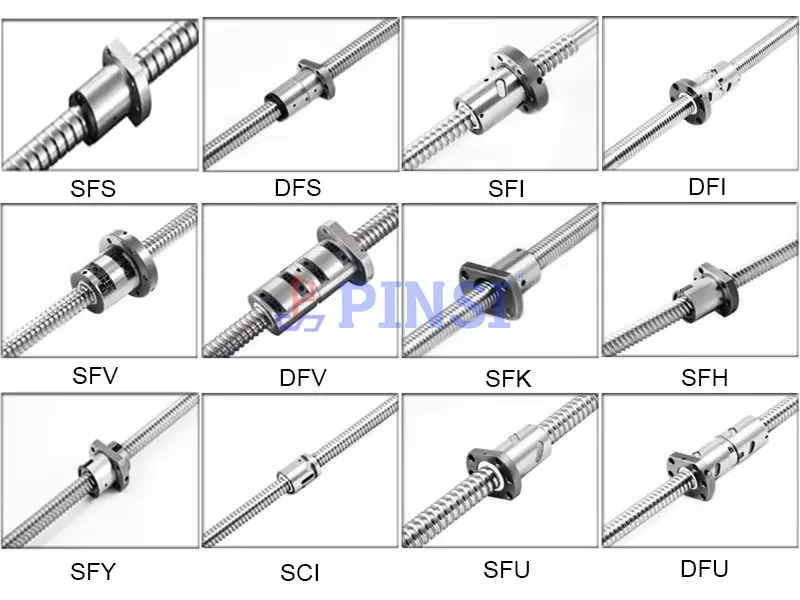 Pinsi high precision ball screws